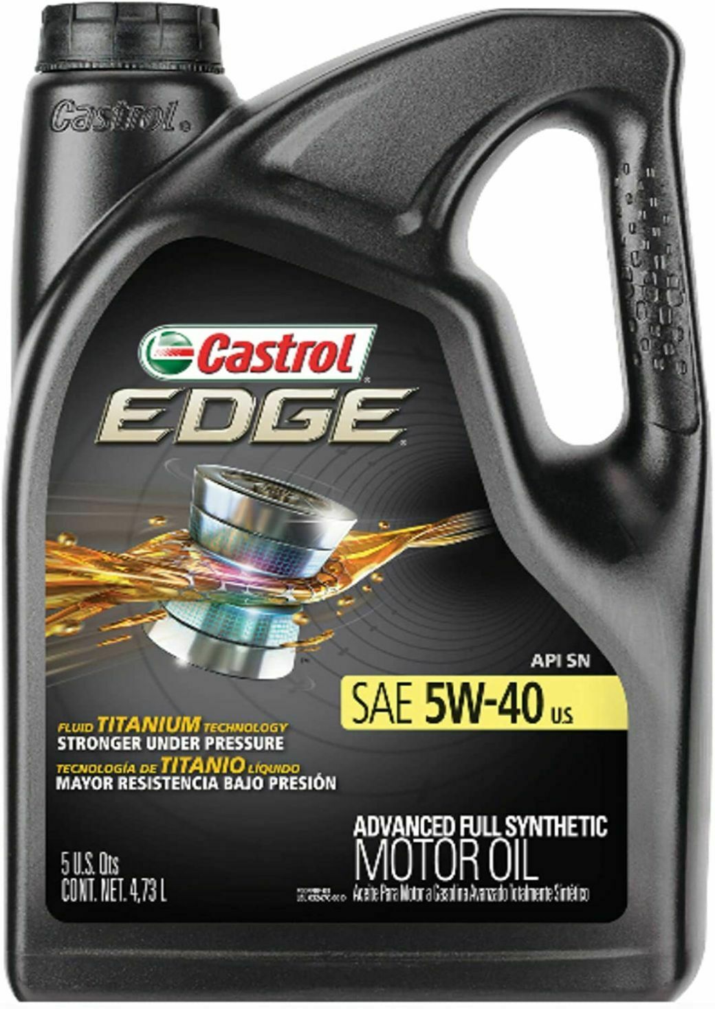 x9 QUART KIT 5w40 CASTROL EDGE Synthetic SAE 5W-40 Engine Motor Oil for